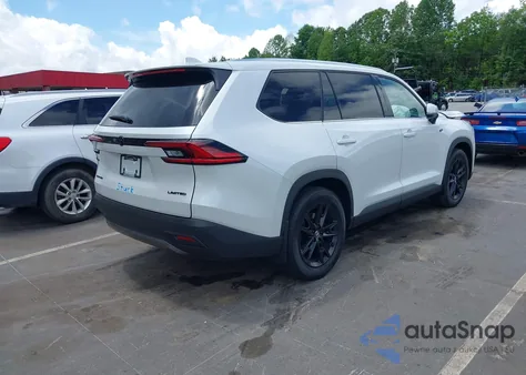 2025 Toyota Grand Highlander Hybrid Limited из США, поврежденный, VIN 5TDACAB55SS044585